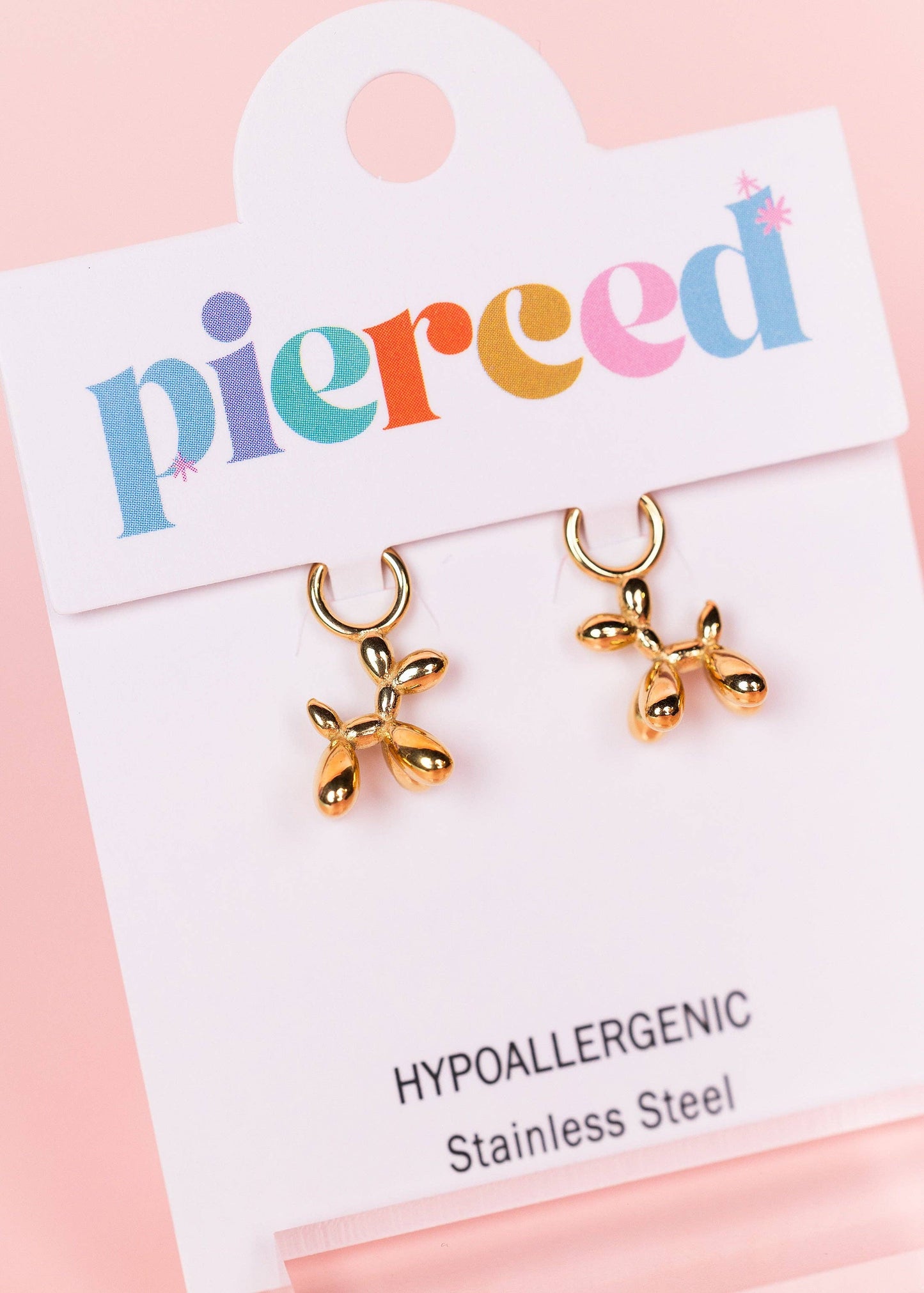 Balloon Dog Huggie Charms