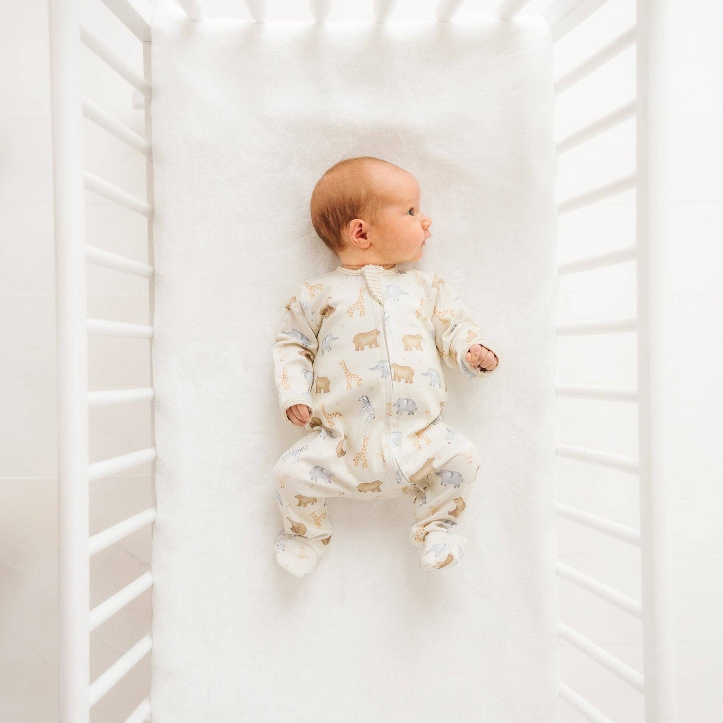 Magnolia Baby | Safari Zip Footie
