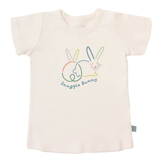 Finn + Emma -  kid toddler graphic tee | organic snuggle bunny