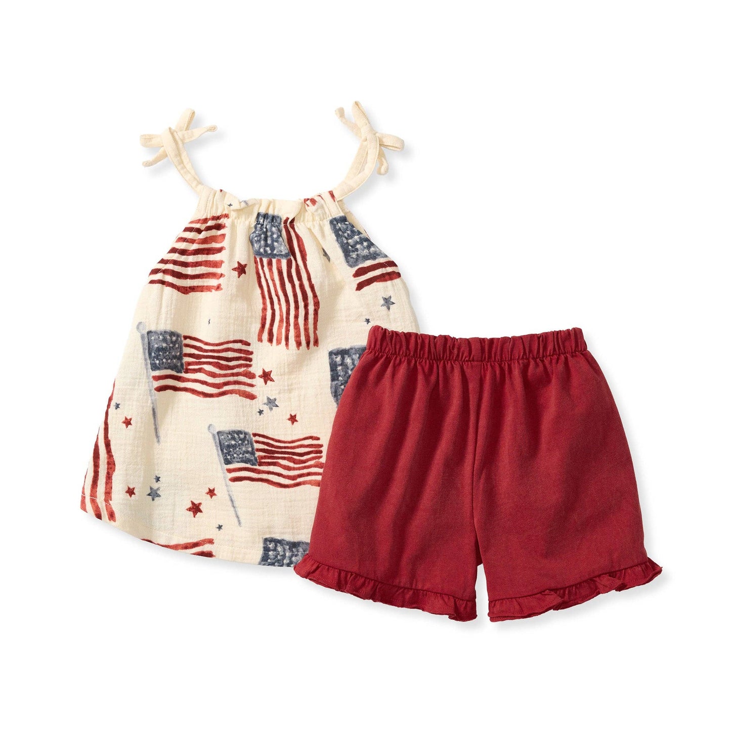 American Flag Tank & Shorts Set