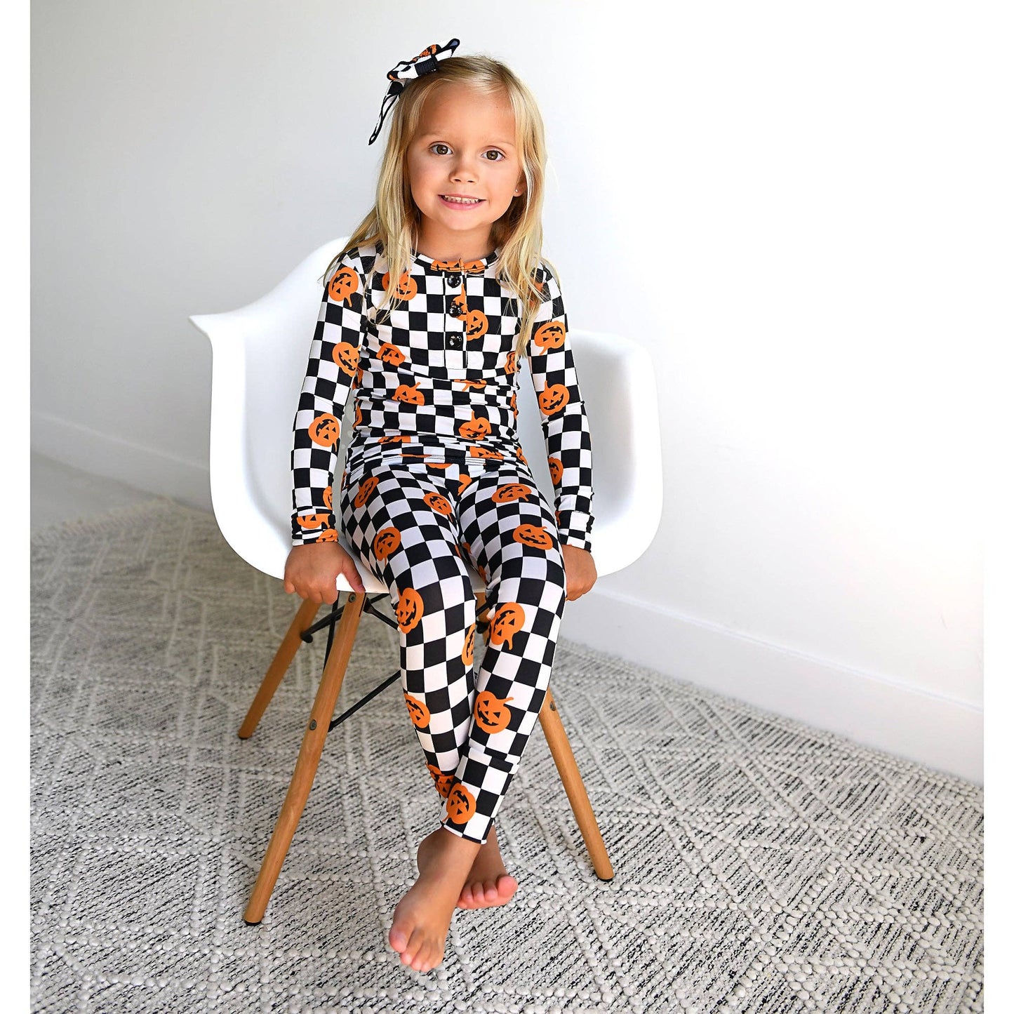Merlin Pumpkin Two Piece Pajamas