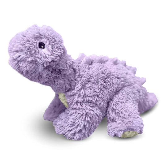 Warmies Large Plush| Purple Long Neck Dinosaur