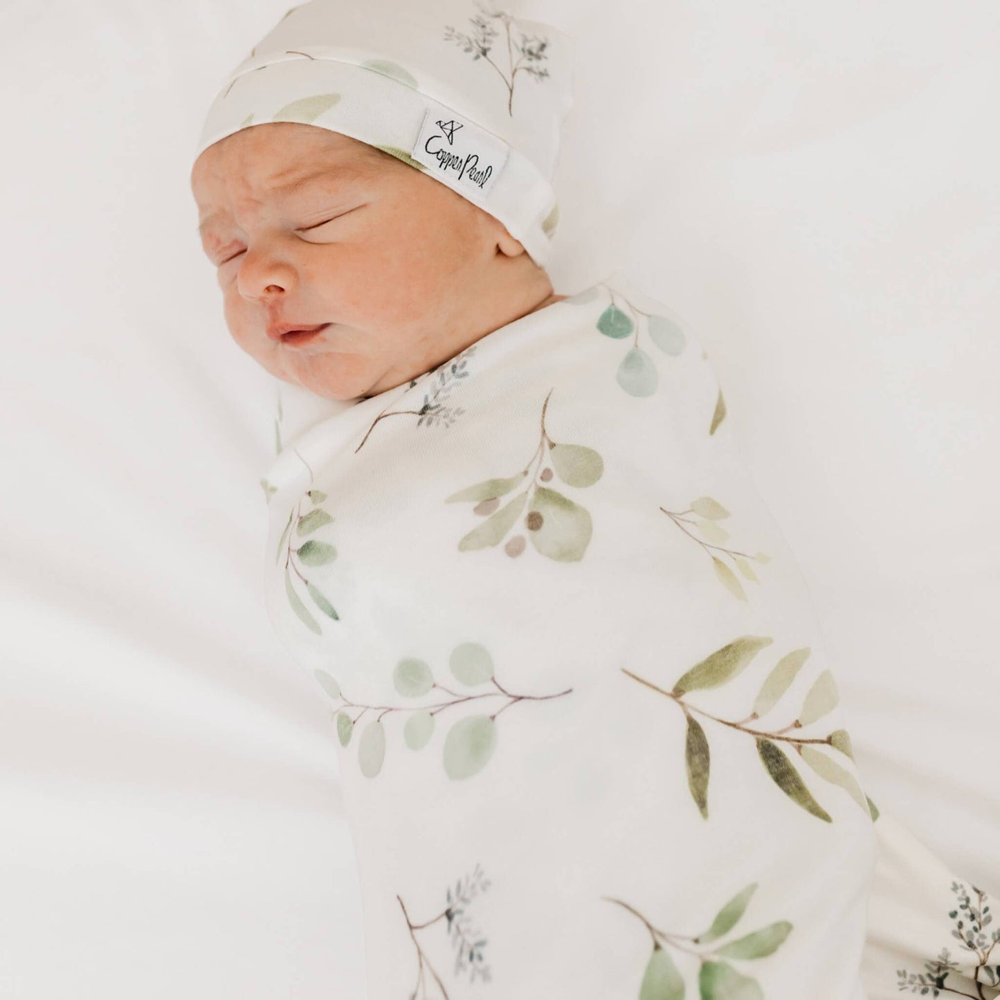 Copper Pearl | Knit Swaddle Blanket - Haven