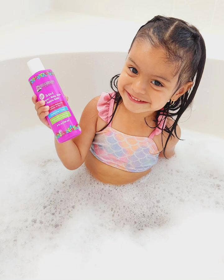 Piggy Paint - 3-in-1 Shampoo + Body Wash + Bubble Bath Non-toxic Hair Care