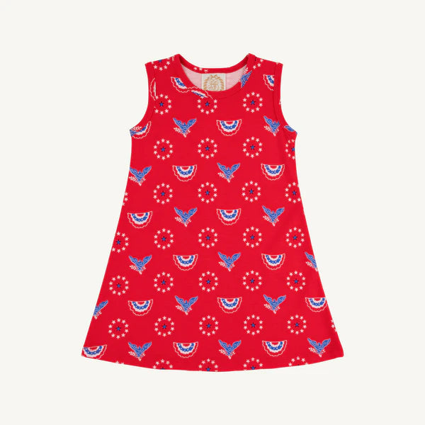 TBBC | Sleeveless Polly Play Dress - Star Spangled Swag