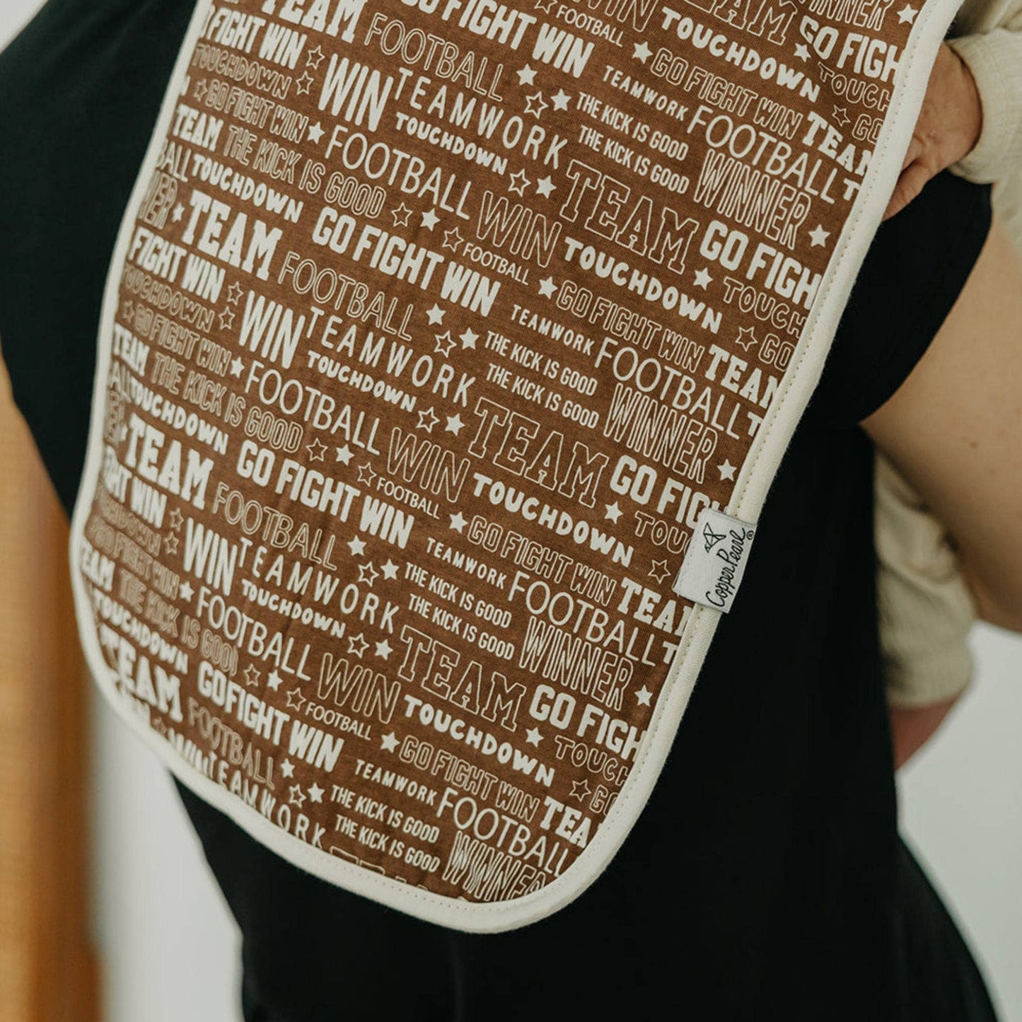 Copper Pearl | 3 Pack Premium Burp Cloths - Blitz