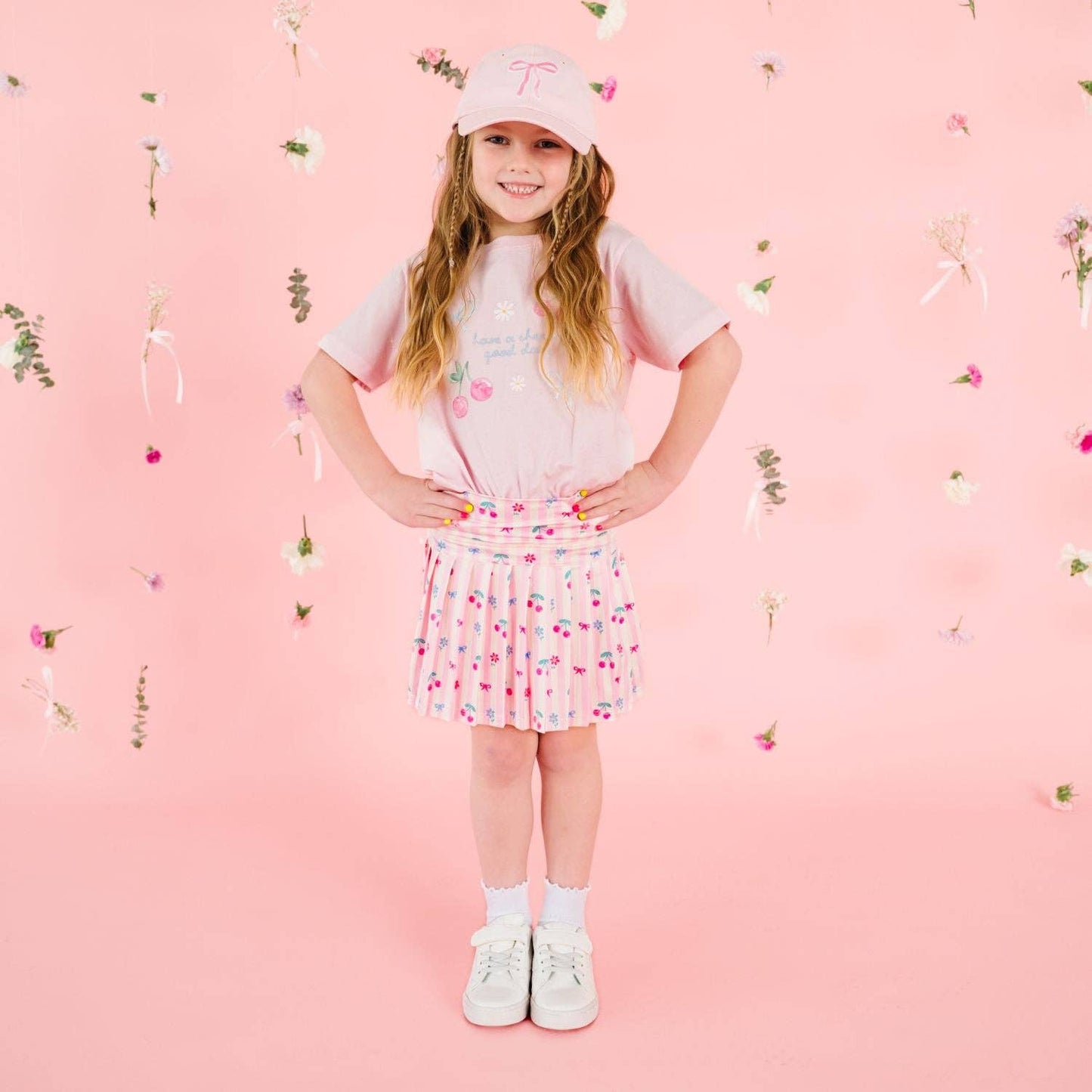 Coquette Bow Patch Baseball Hat