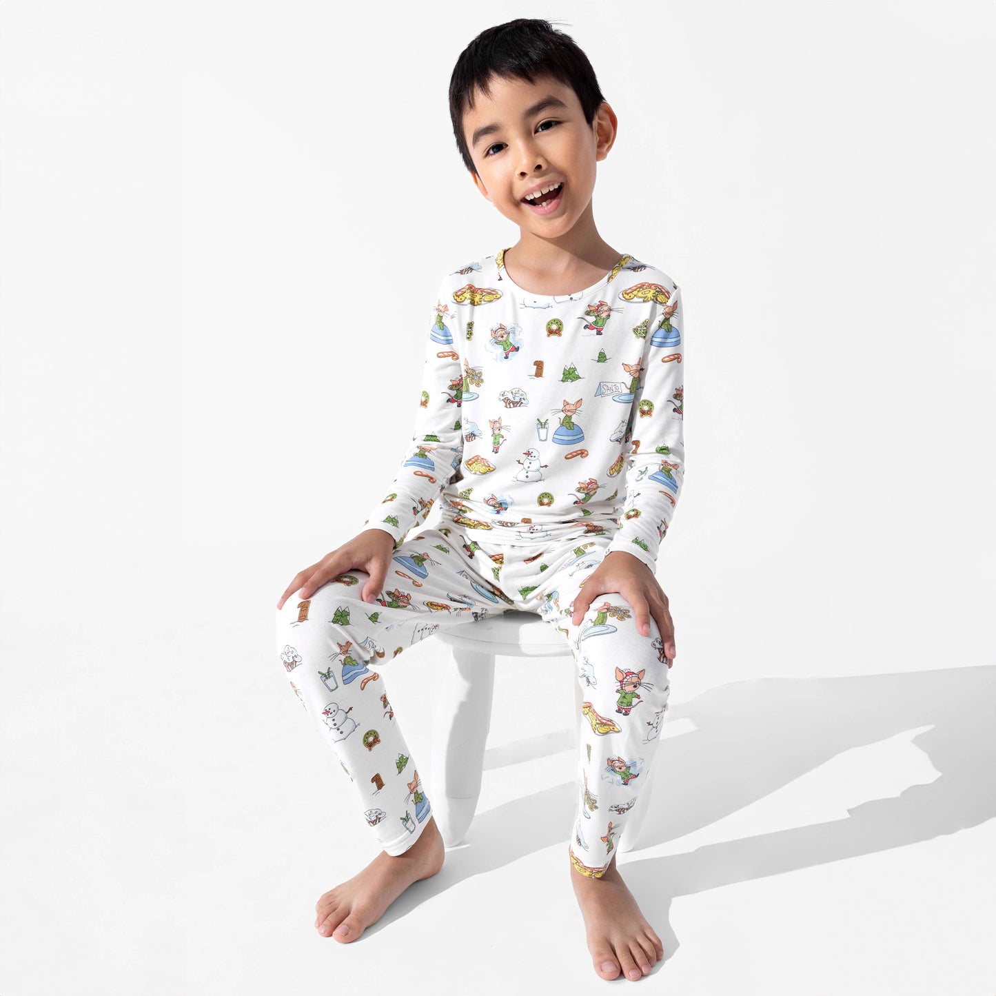 If You Give A Mouse A Cookie Christmas Bamboo Kids Pajamas