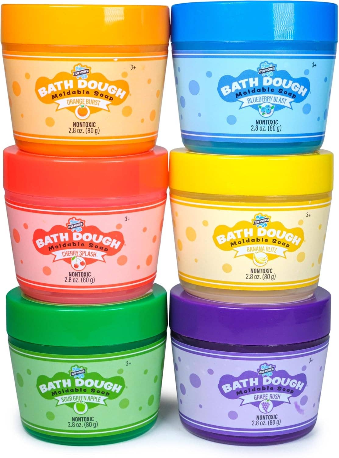 Tub Works® Bath Dough™ Moldable Kids Soap