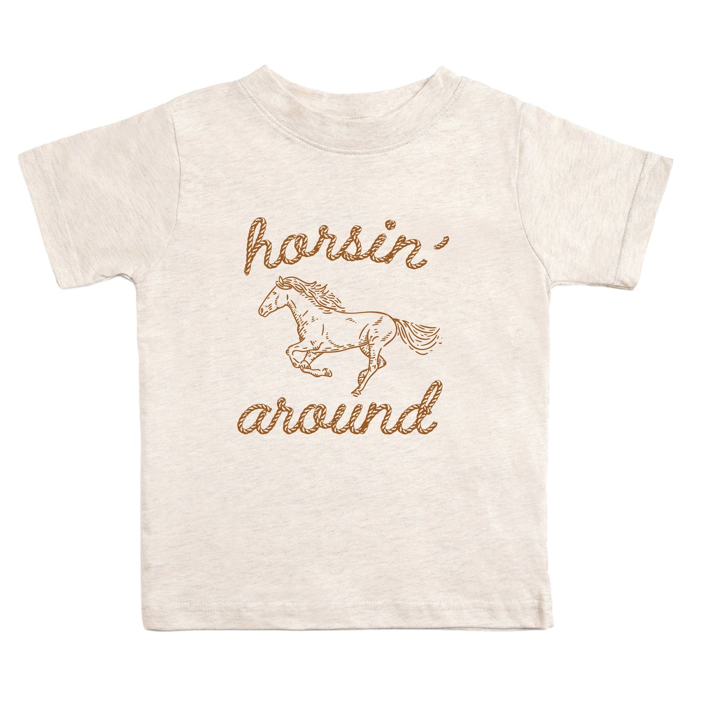 Horsin' Around Western Short Sleeve T-Shirt