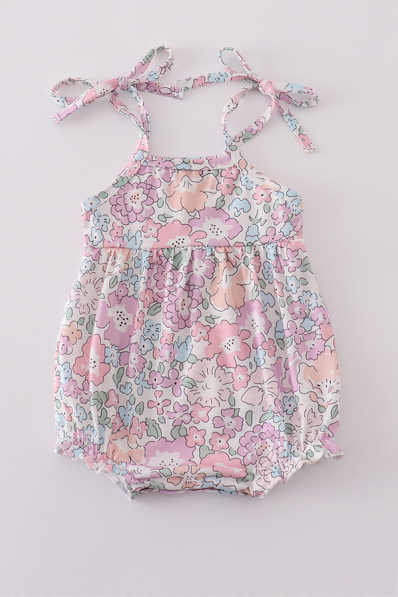 Pink Blush Garden Bloom Romper
