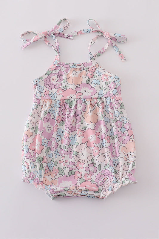 Pink Blush Garden Bloom Romper