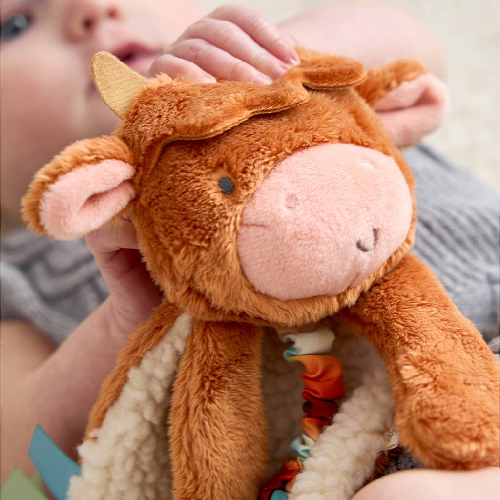 Itzy Ritzy | Highland Cow Itzy Friends Lovey™ Plush
