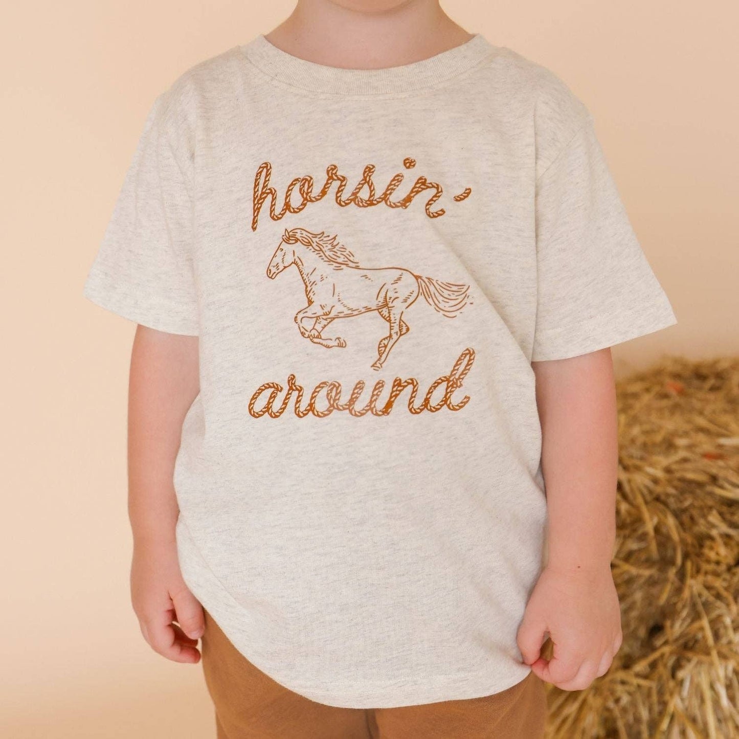 Horsin' Around Western Short Sleeve T-Shirt