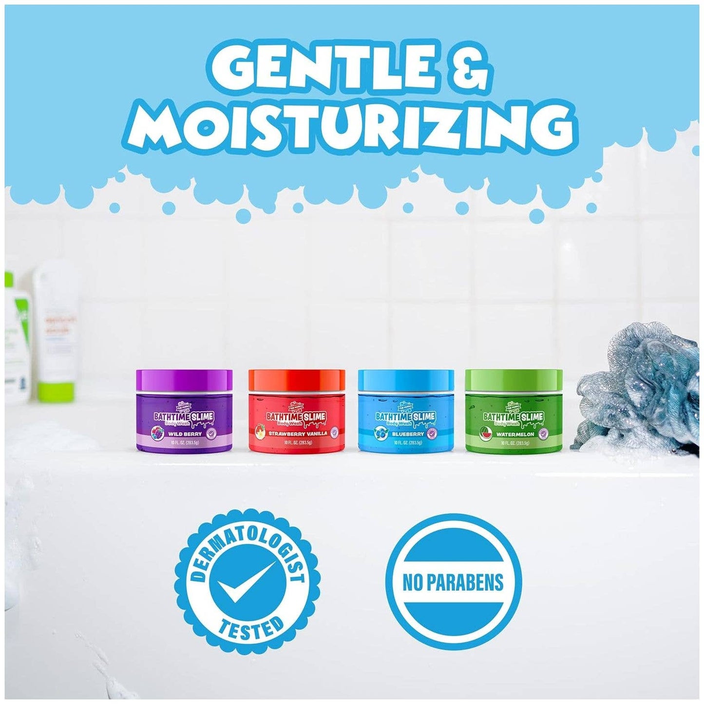 Tub Works® Bath Slime Kids Body Wash