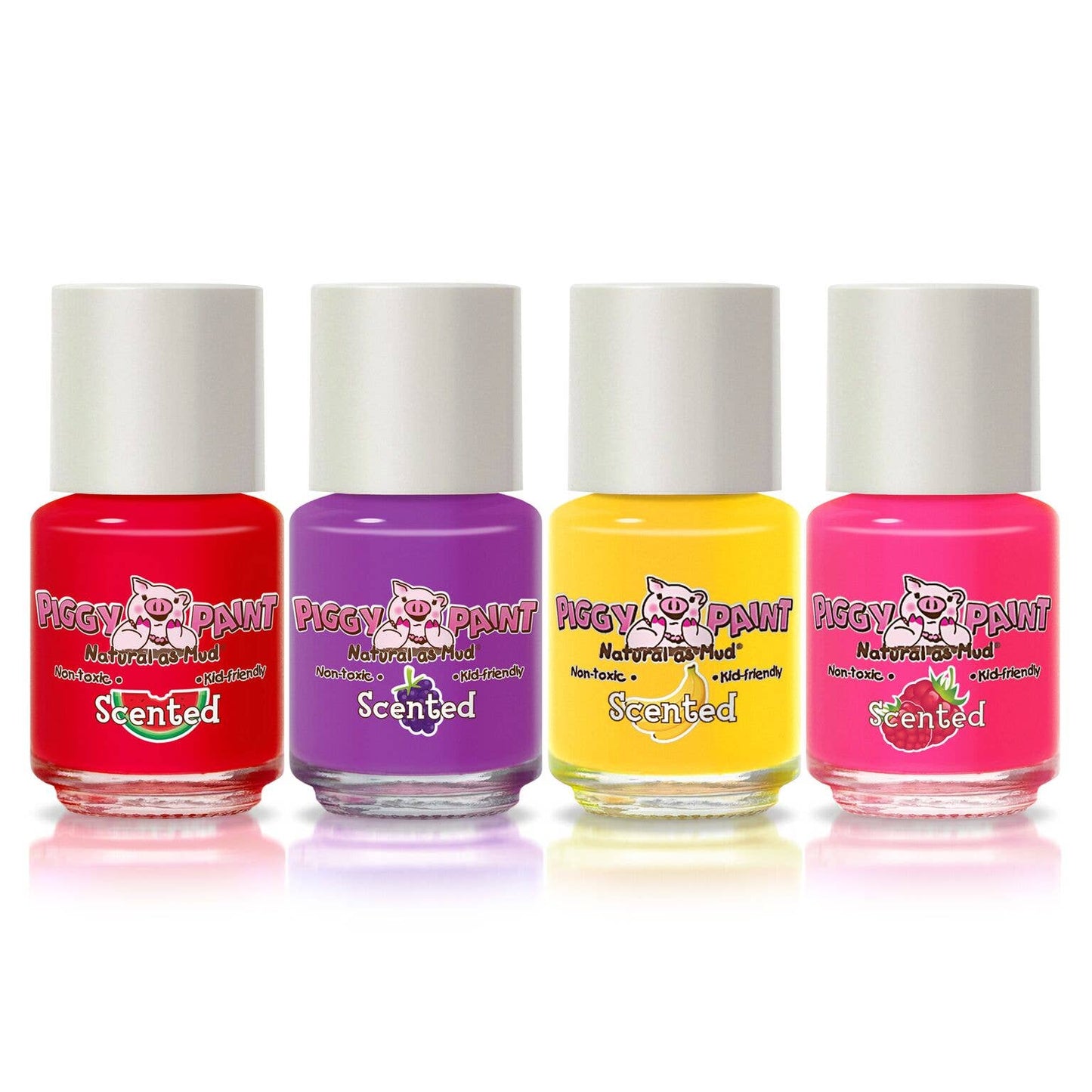 Piggy Paint - Scented Silly Unicorns Set Non-Toxic Kids Nail Polish