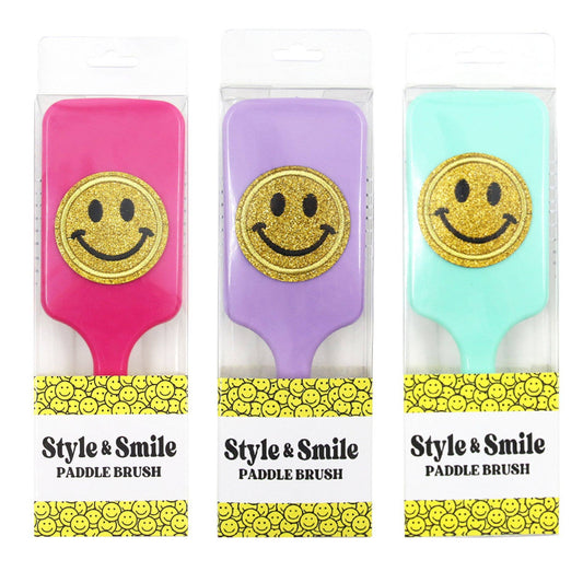 Varsity Style & Smile Hair Brush