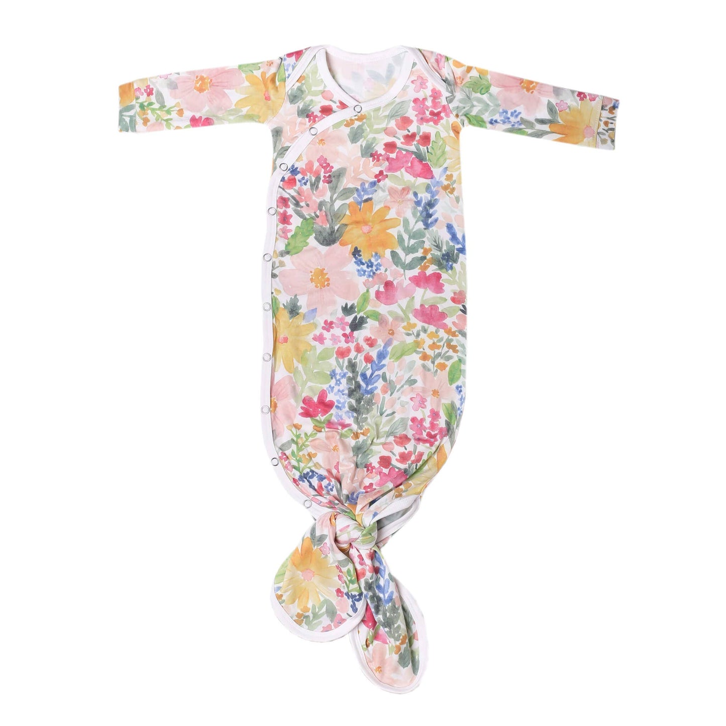 Copper Pearl | Newborn Knotted Gown - Lark