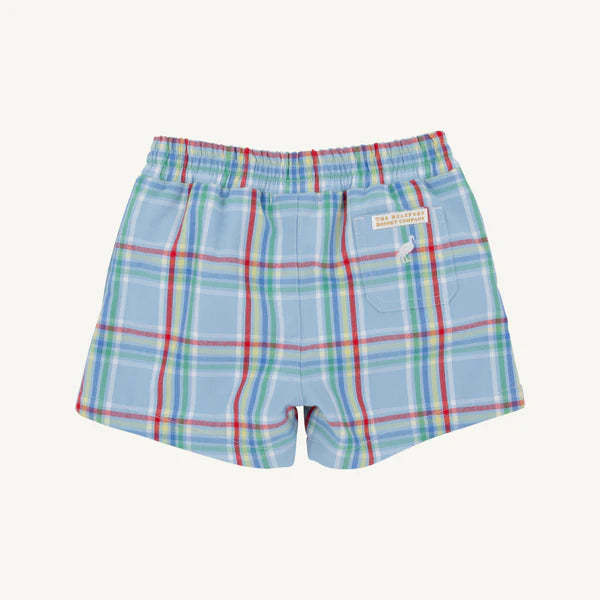 TBBC | Sheffield Shorts - Kensington Court Plaid with Worth Ave White