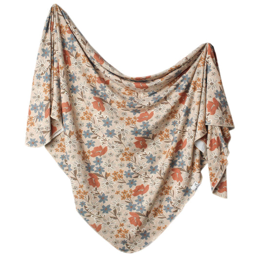 Copper Pearl | Knit Swaddle Blanket - Eden
