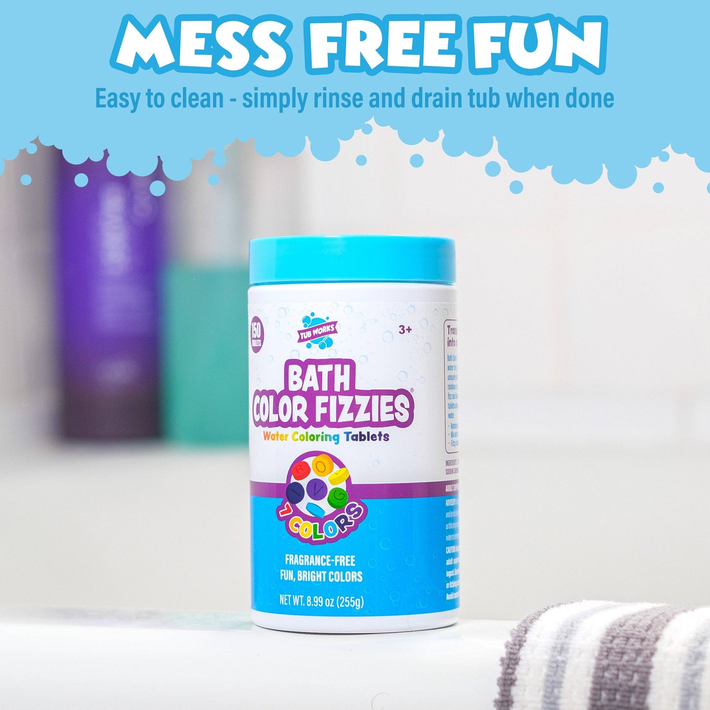 Tub Works® Bath Color Fizzies™