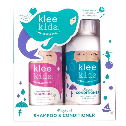 Klee Naturals | Klee Kids Enchanted Shampoo and Charmed Conditioner Set