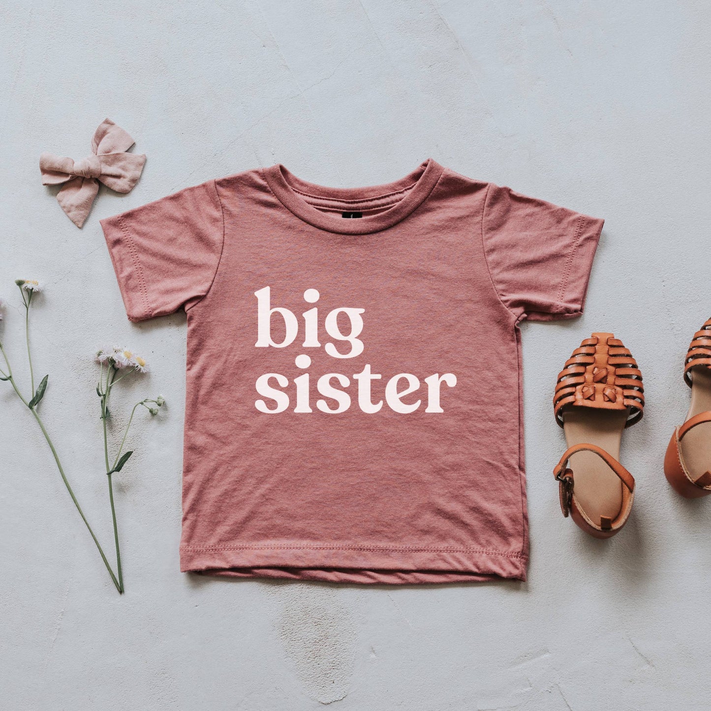 Big Sister Tee | Mauve