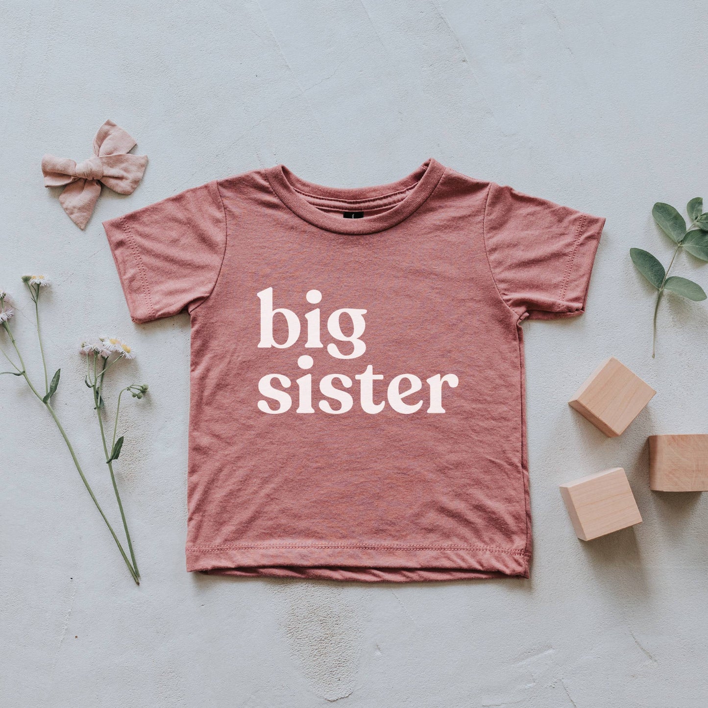 Big Sister Tee | Mauve
