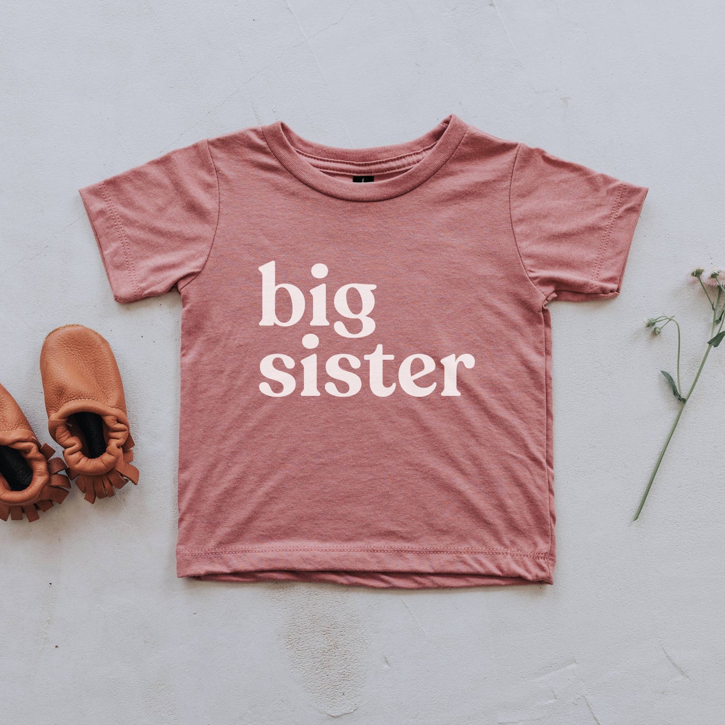 Big Sister Tee | Mauve