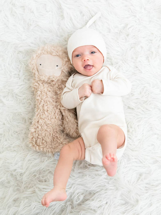 Colored Organics - Organic Baby Long Sleeve Classic Bodysuit - Natural