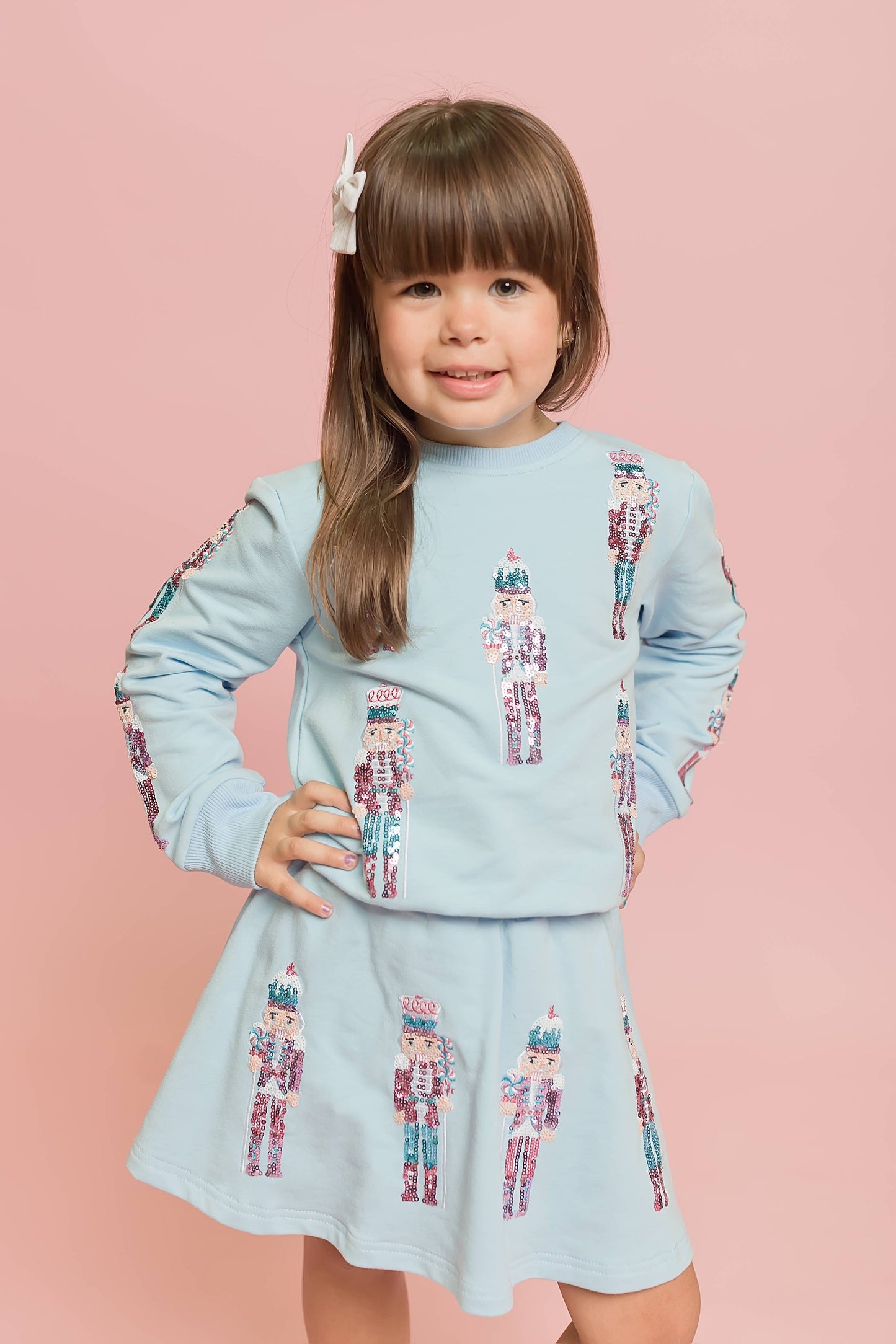 Belle Cher - Light Blue Nutcracker Sweatshirt