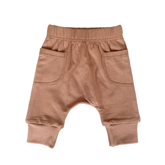 Caramel Bamboo/Cotton Pocket Pants