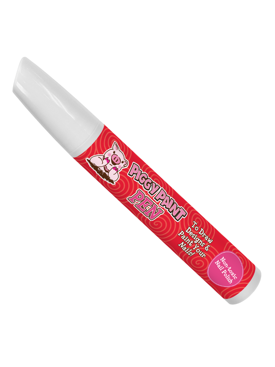 Piggy Paint - Razzle RED Piggy Paint Pen Non--Toxic Kids Nail Polish