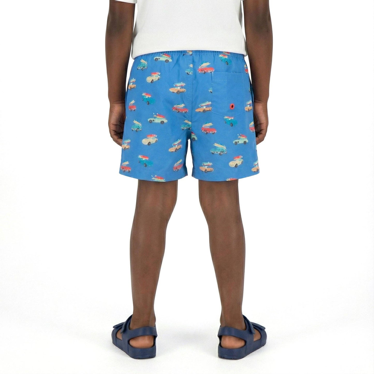 Andy & Evan - Kids Swim Trunk | Retro Surf Car