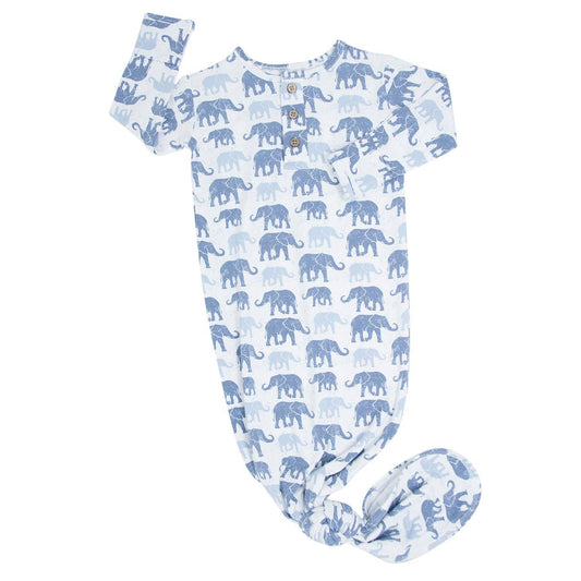 Sweet Bamboo - Knotted Gown and Hat -  Ethan's Elephants