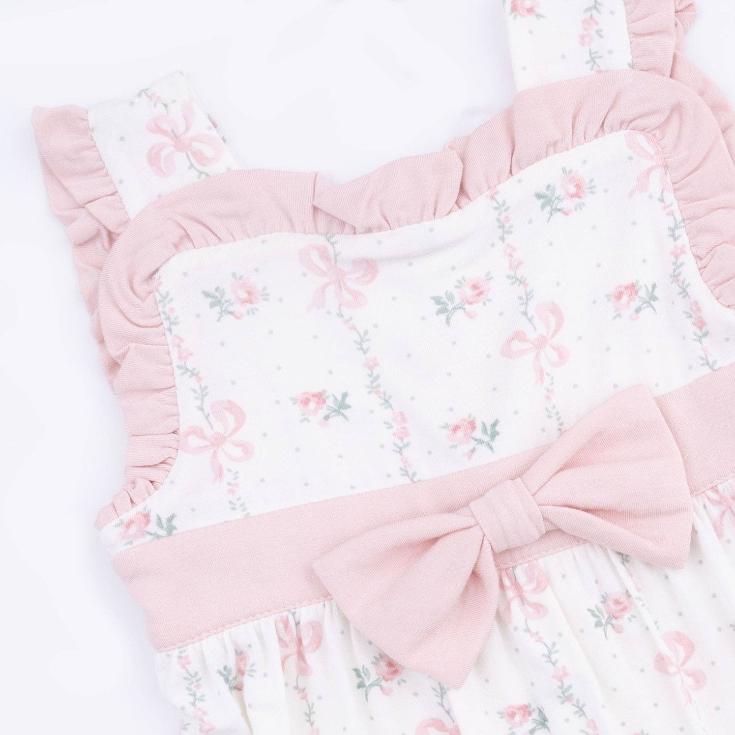 Angel Dear | Dainty Buds and Bows - Bow Playsuit