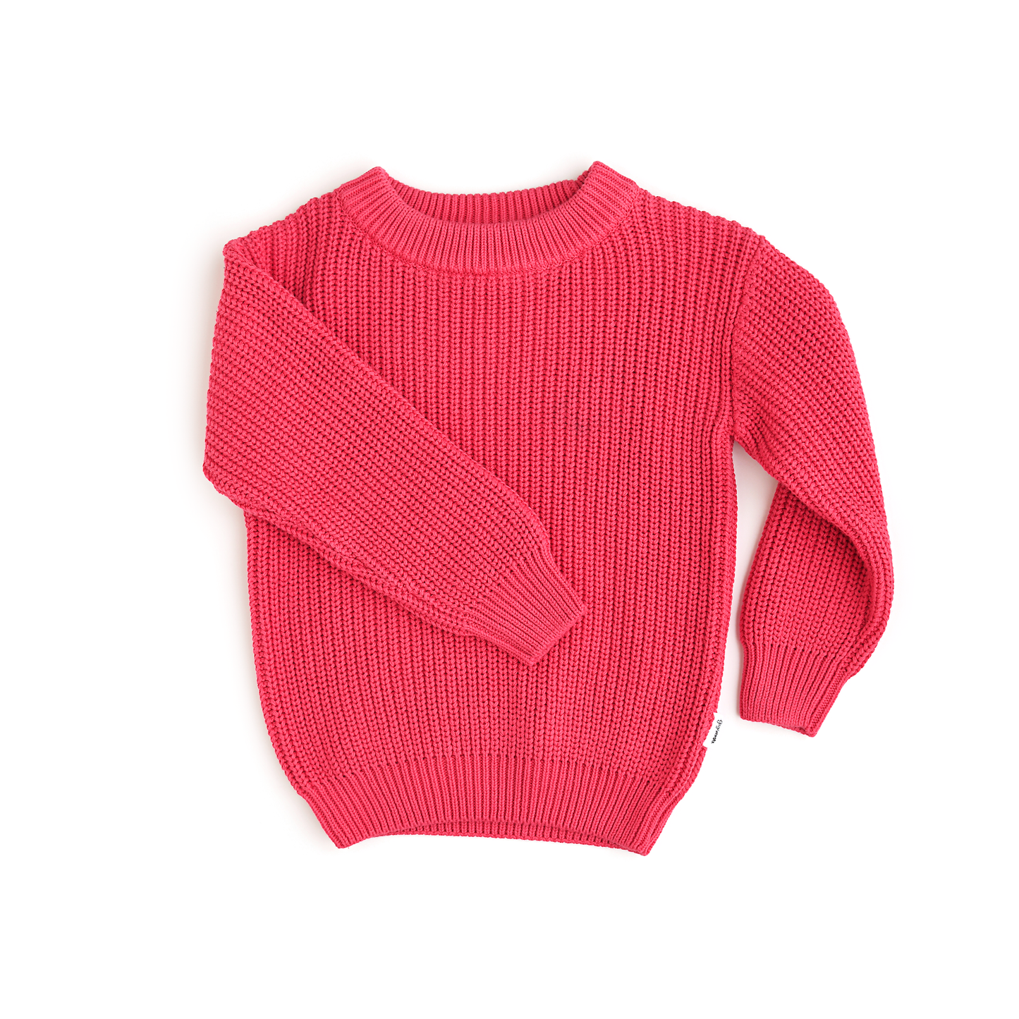 Deep Pink Oversized Sweater