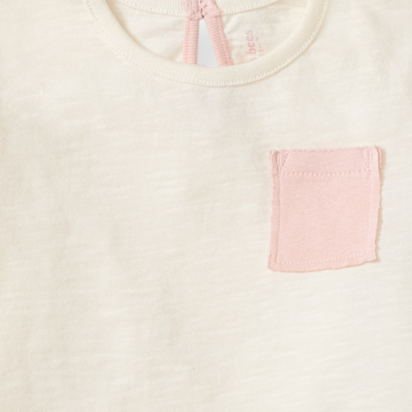 Girl Slub Pocket Tee & Pants Set