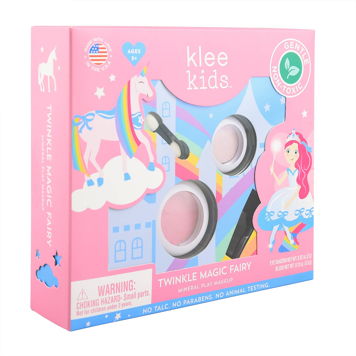 Klee Naturals | Twinkle Magic Fairy - Klee Kids Play Makeup 2-PC Kit