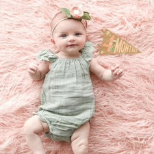 Little Artist Baby Milestone Pennants