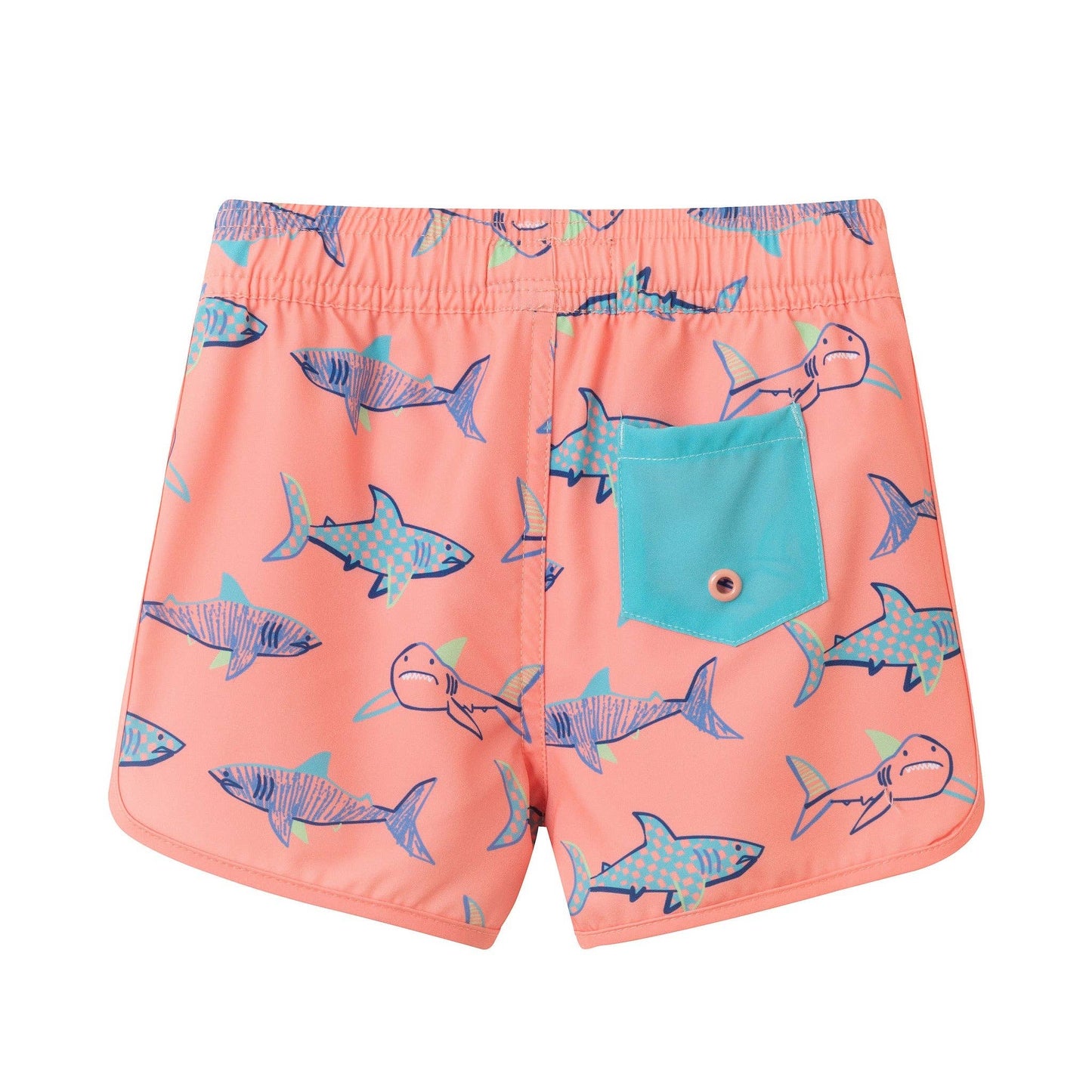 Andy & Evan - Boys Short Sleeve Rashguard Set | Shark Sketches