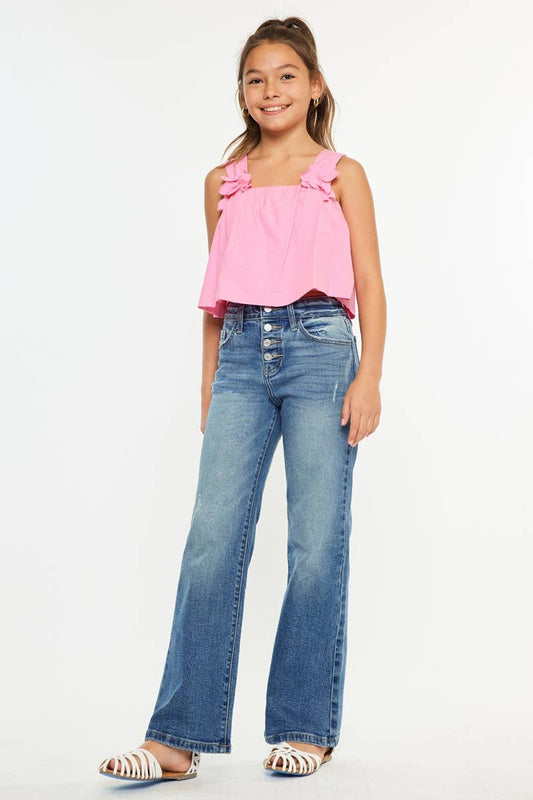 Kan Can USA - Celine High Rise 90’s Flare Jeans
