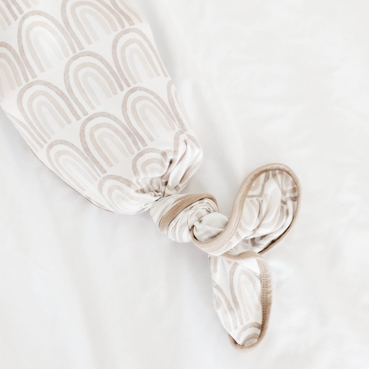 Copper Pearl | Newborn Knotted Gown - Bliss