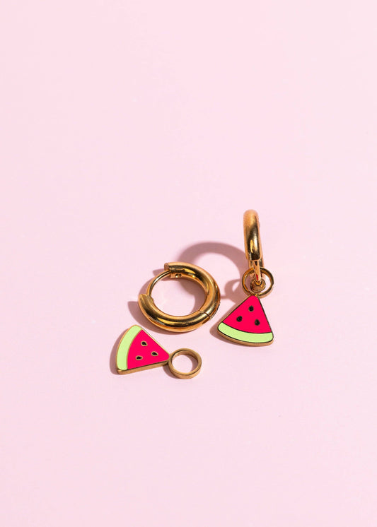 Watermelon Huggie Charm