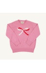 TBBC | Isabelle's Intarsia Sweater - Hamptons Hot Pink/Bow