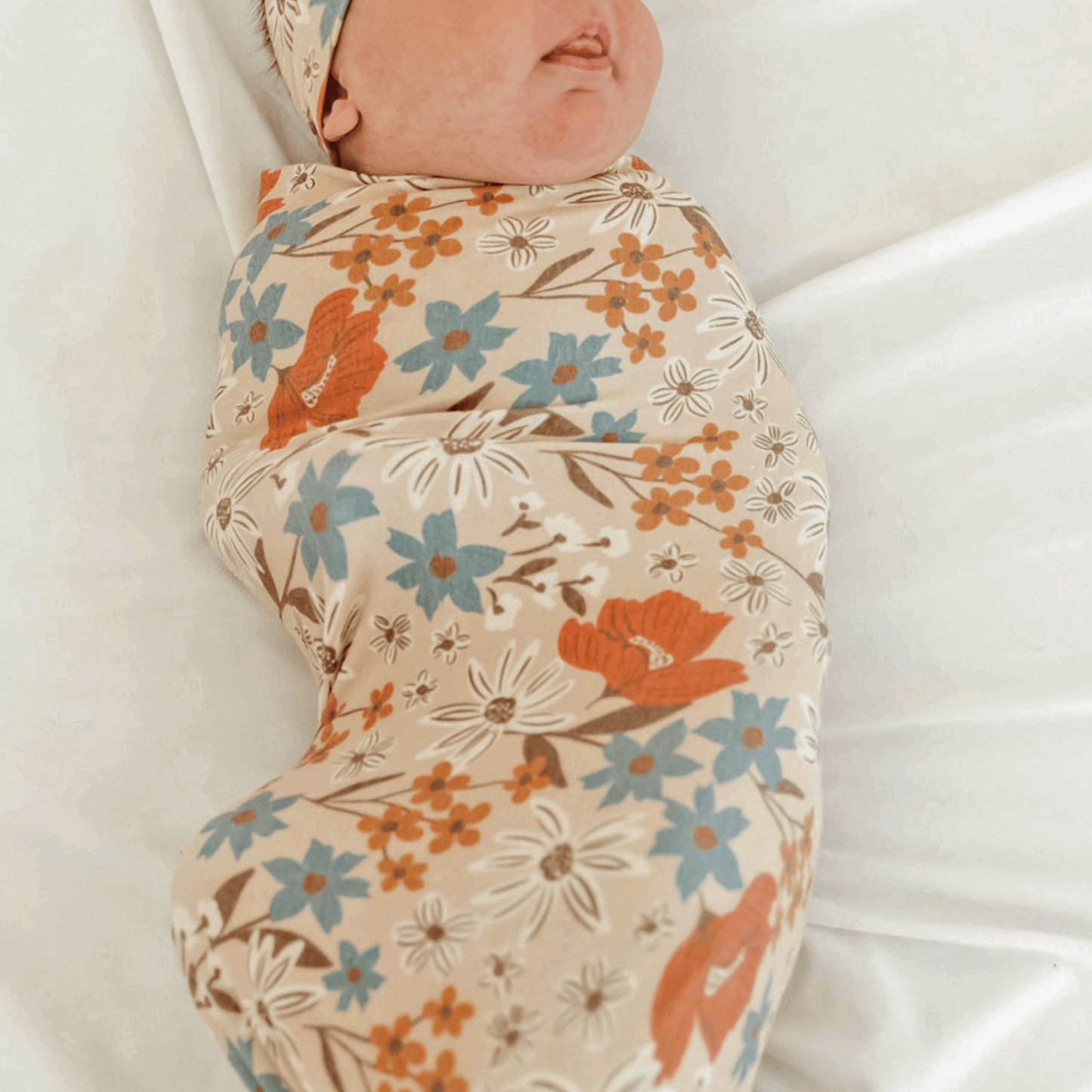 Copper Pearl | Knit Swaddle Blanket - Eden