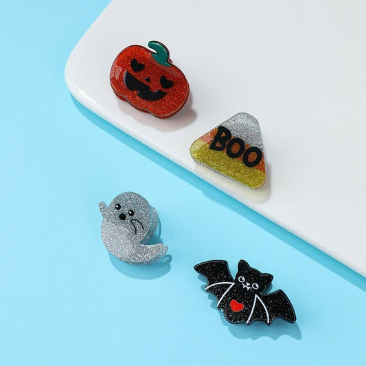 Halloween Hair Claw Clip Set