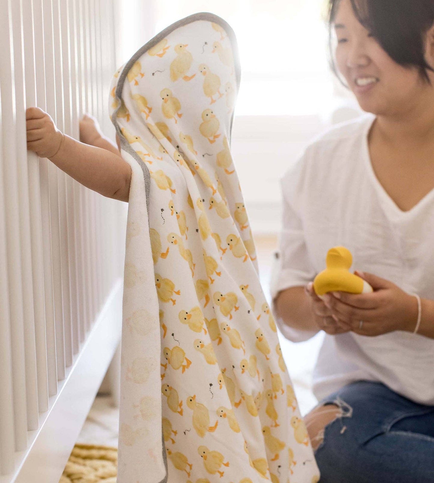 Little Ducks Hooded Towels 2 Pack | Organic Cotton