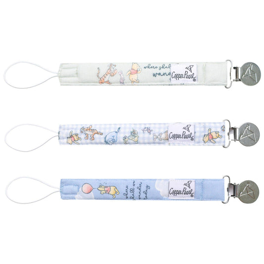 Copper Pearl | Binky Clips - Hundred Acre Wood