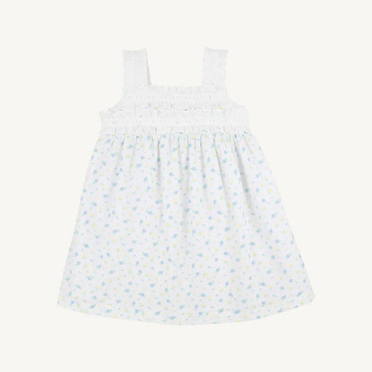 TBBC | Babs Dress - Dunwoody Daisy with Worth Avenue White